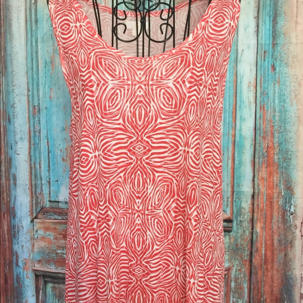 C Apparel sleeveless tunic EUC